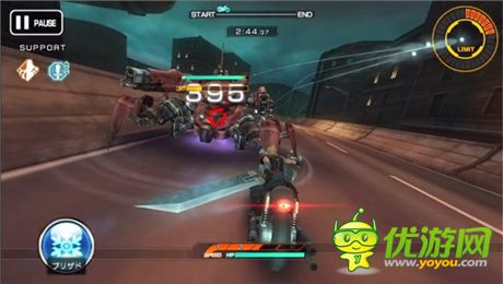 体验飞车追逐战《Final Fantasy VII G-Bike》开放下载