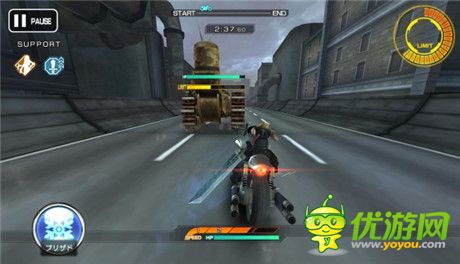 评测《Final Fantasy VII G-Bike》克劳德挥砍大剑骋驰战场