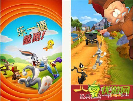 Zynga跑酷手游新作《兔八哥跑酷》上架双平台