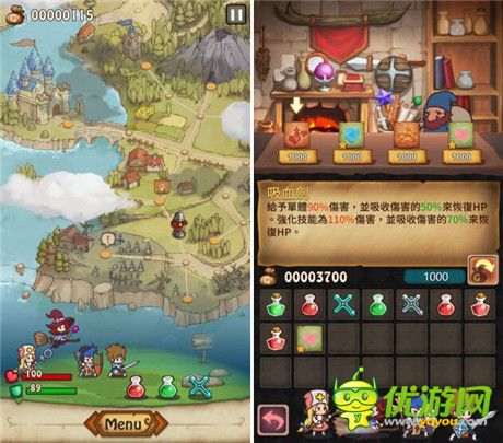 消除方块 RPG手游新作《Hero Emblems》曝光